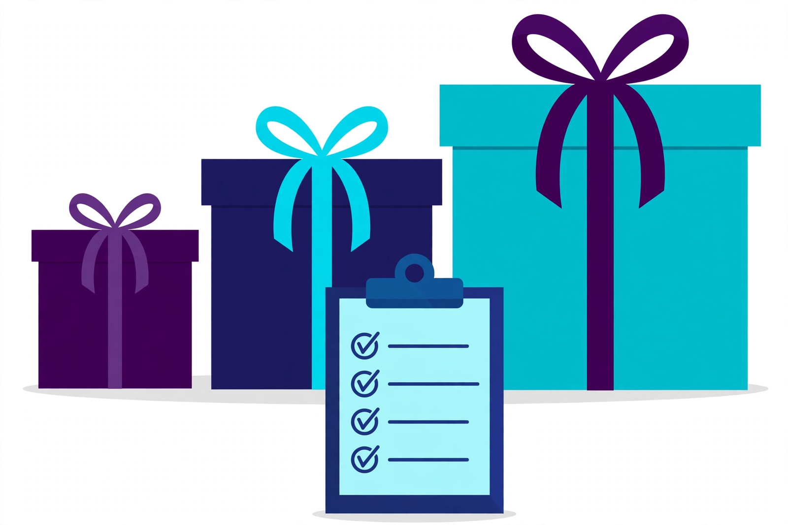 Three SEO package options compared side by side