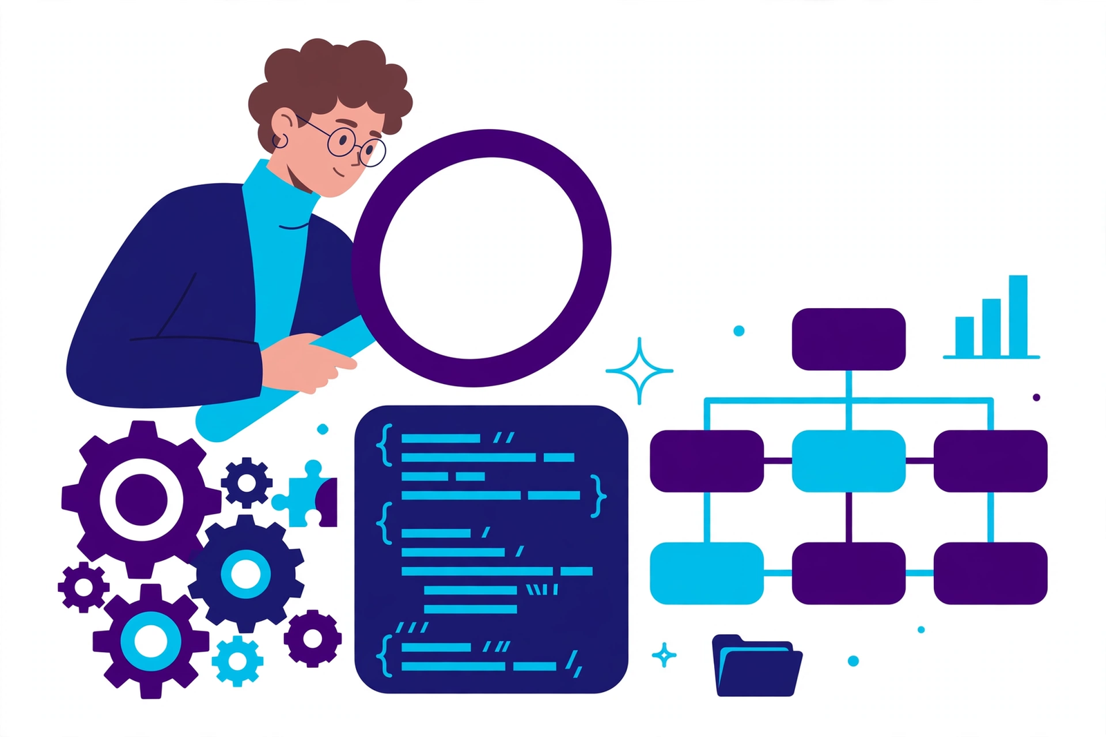 Technical SEO consultancy illustration
